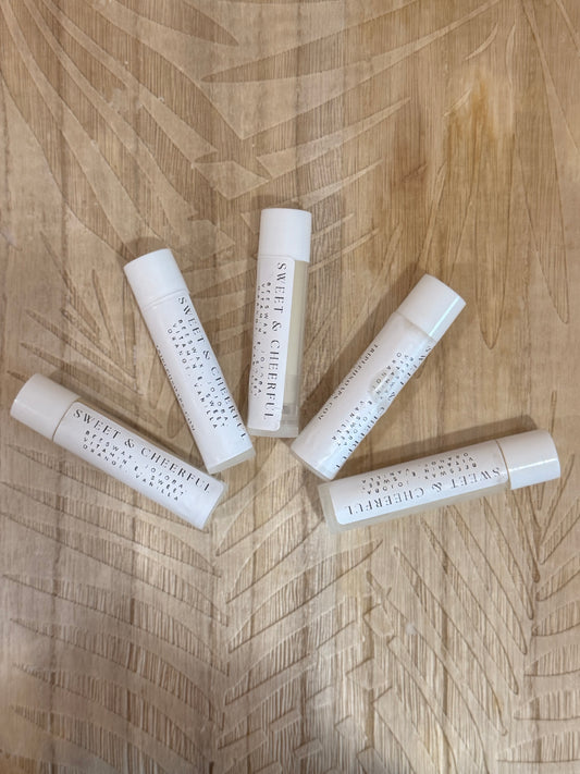 Beeswax Chapstick SWEET & CHEERFUL (2/ $5)