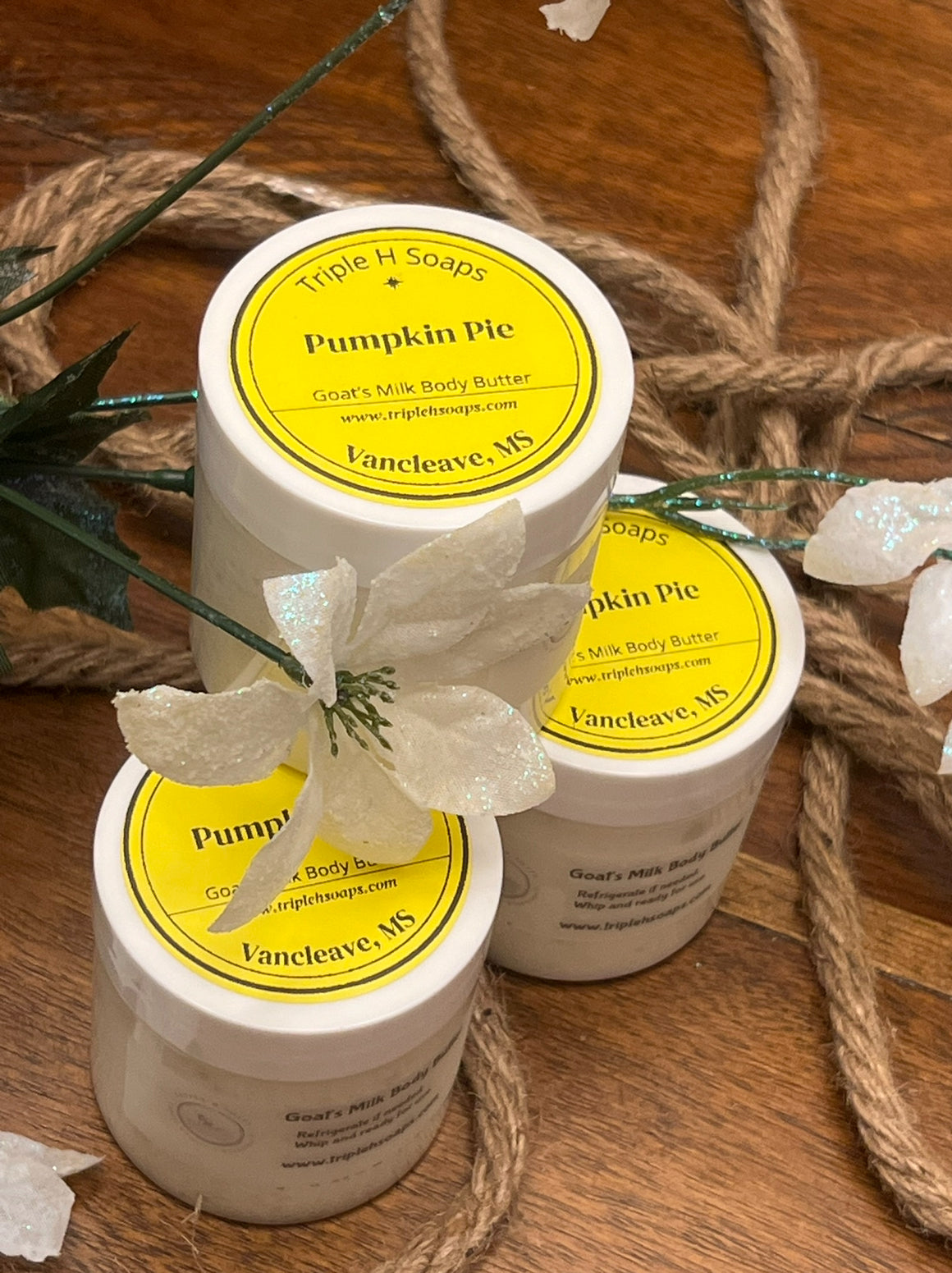 Goat’s Milk Body Butter-  Pumpkin Pie 4 oz