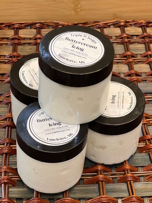 Goat's Milk Body Butter - Buttercream Icing 6 oz