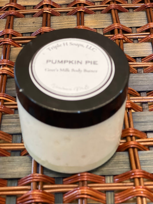 Goat's Milk Body Butter - Pumpkin Pie 6 oz