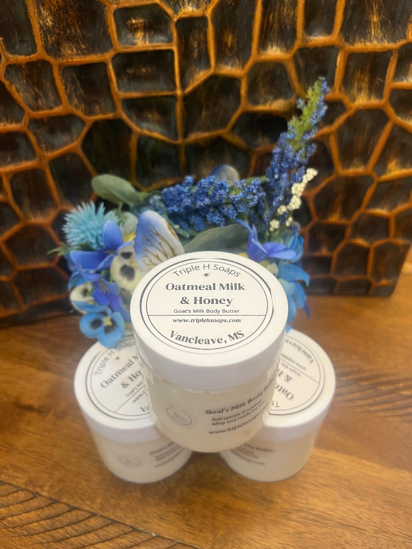 Goat's Milk Body Butter - Oatmeal Milk & Honey 4oz